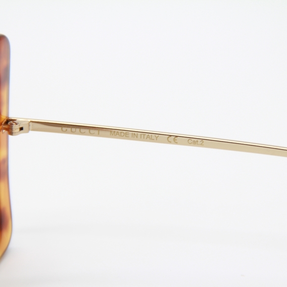 NEW GUCCI GG0434S 003 UNISEX SUNGLASSES GUCCI NEW COLLECTION EYEWEAR GUCCI - Picture 12 of 14